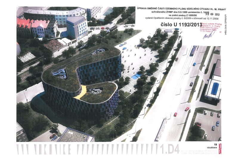 AFI Vokovice – Praha pokračuje ve výprodeji zelených ploch developerům pro stavbu kanceláří
